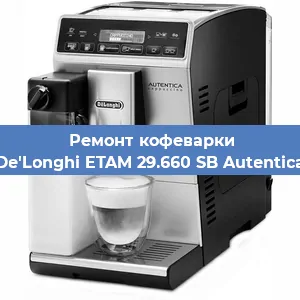 Ремонт капучинатора на кофемашине De'Longhi ETAM 29.660 SB Autentica в Екатеринбурге